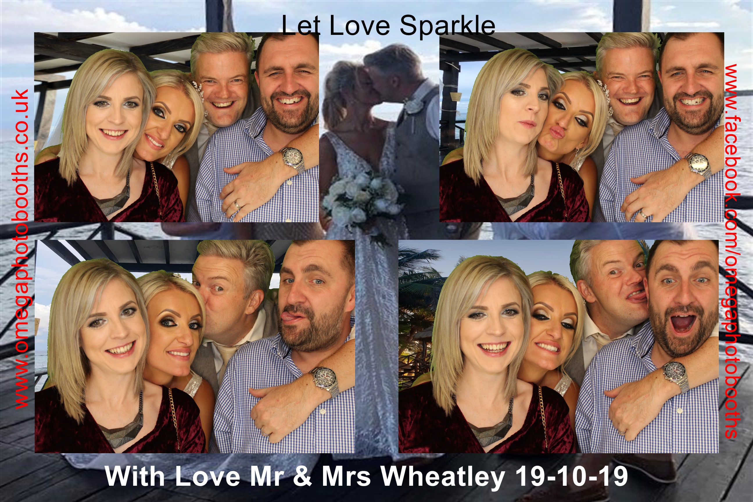 Mr & Mrs Wheatley  | View more photos from the event at gallery.omegaphotobooths.co.uk/u/Omega-Photobooths/Mr-Mrs-Wheatley